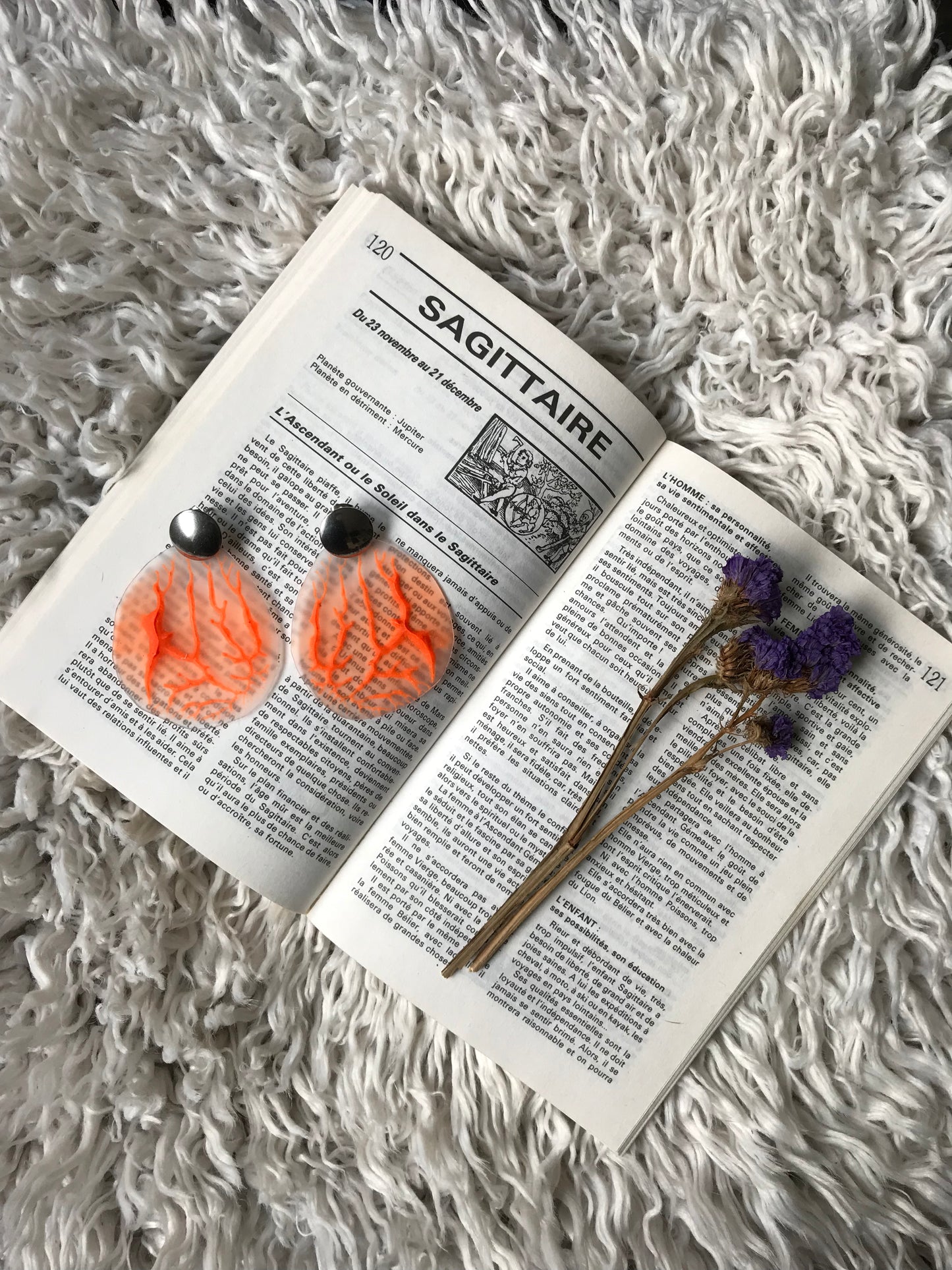Boucles d'oreilles Méduséa
