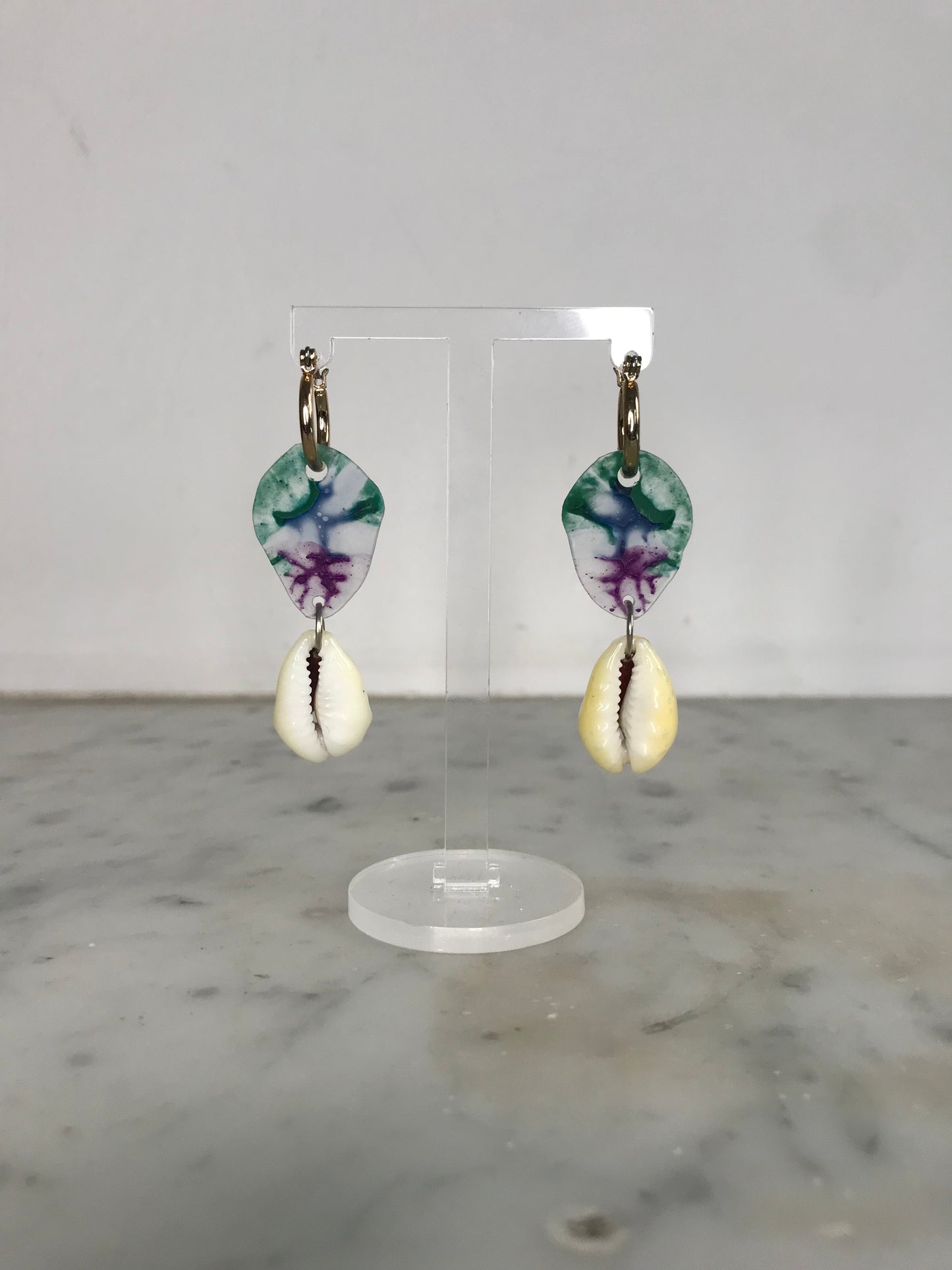 Boucles d'oreilles Ondulée