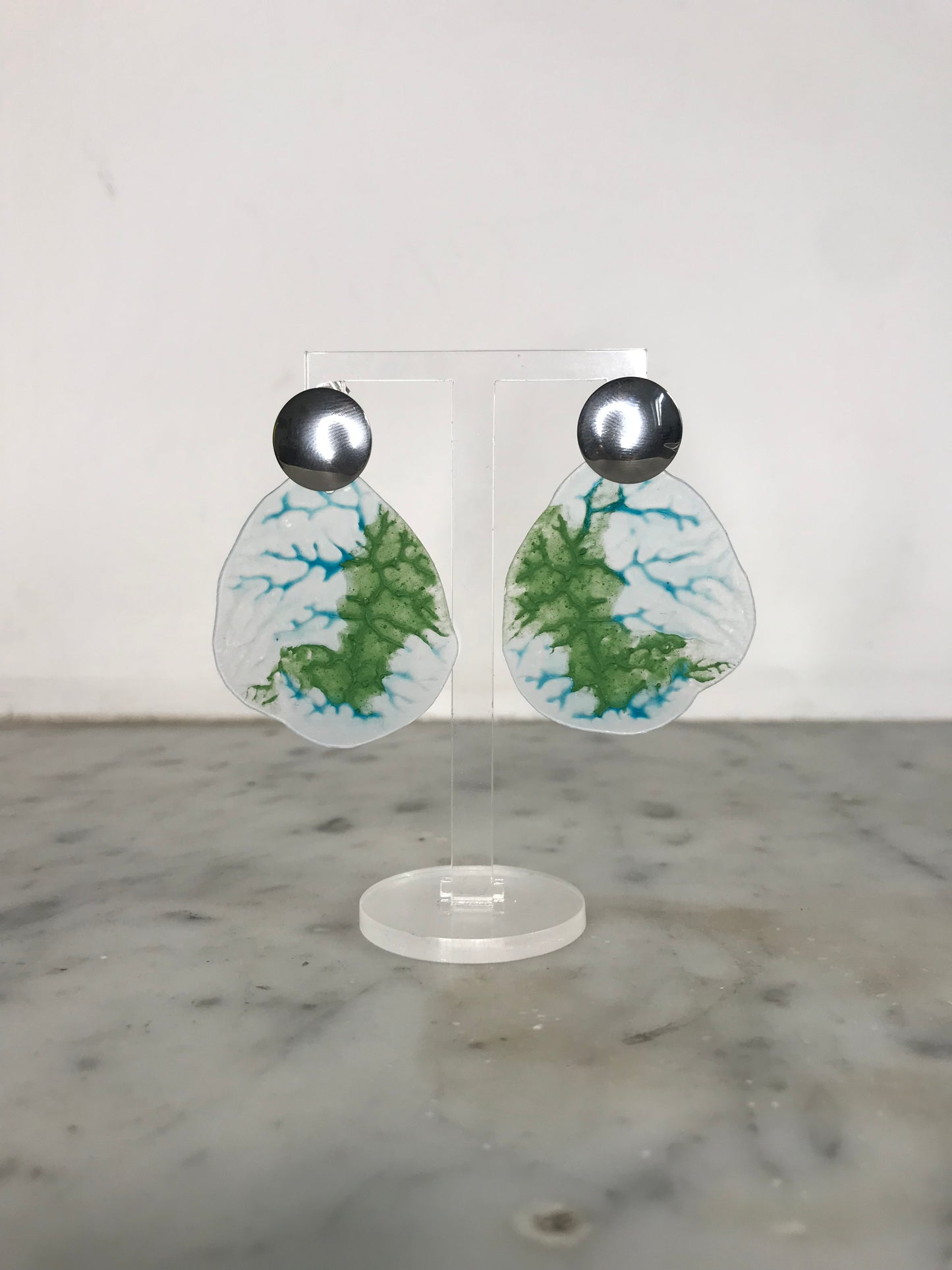 Boucles d'oreilles Aqualume