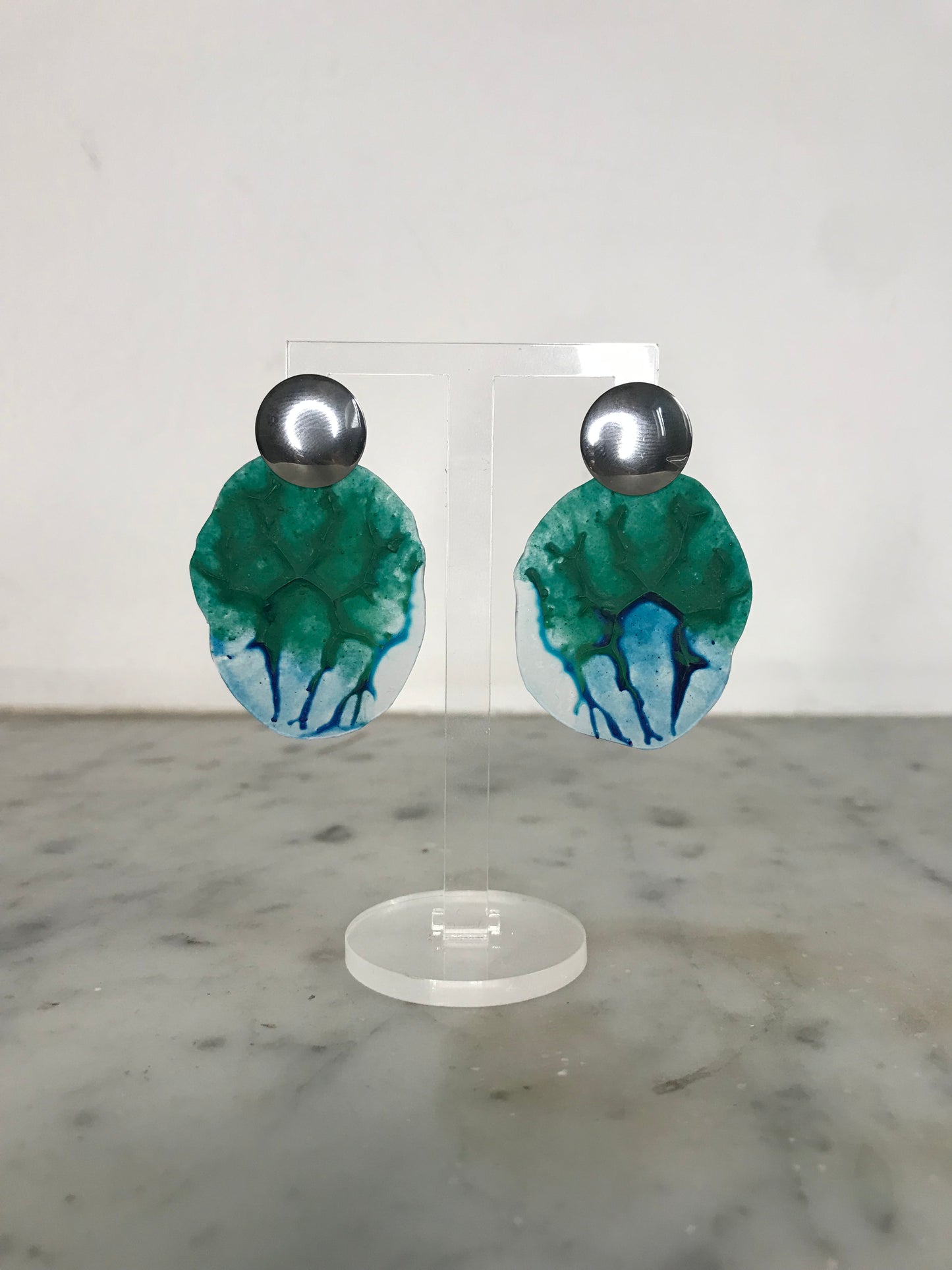 Boucles d'oreilles Océanique