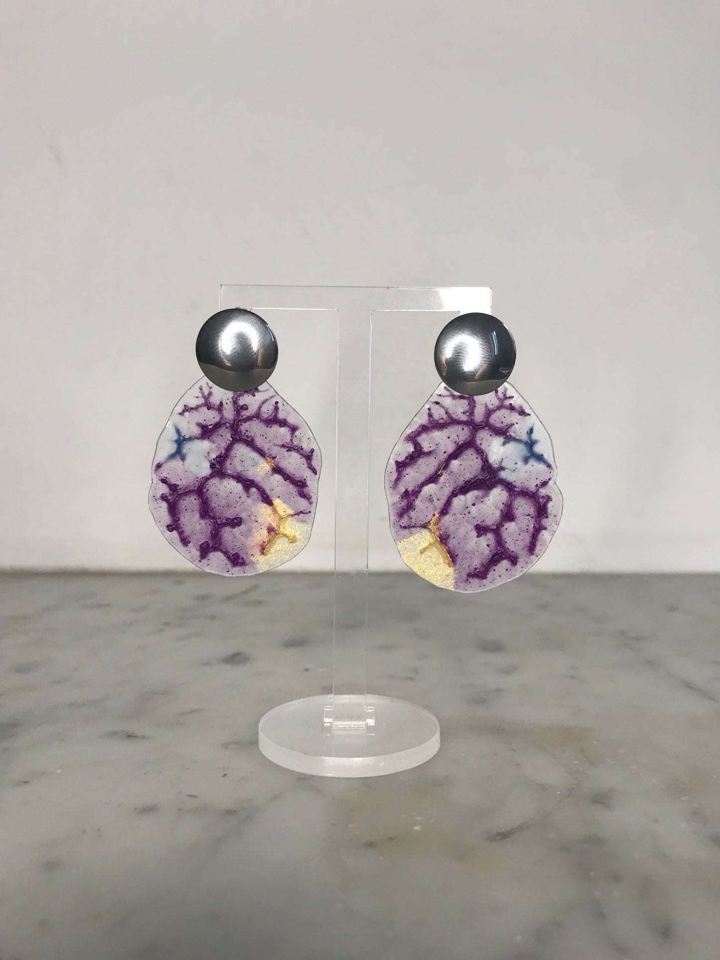 Boucles d'oreilles Ondée