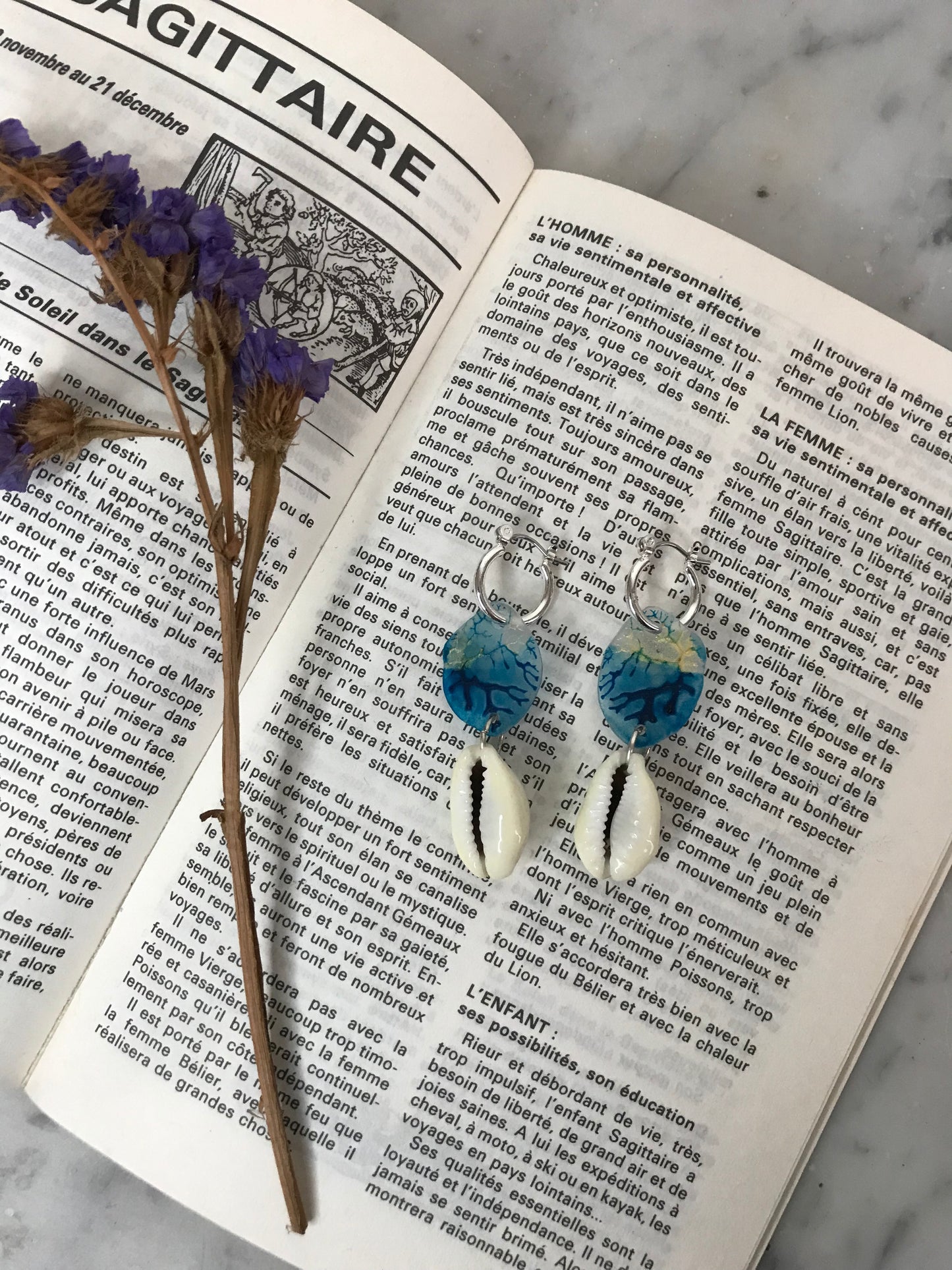 Boucles d'oreilles Étoilée