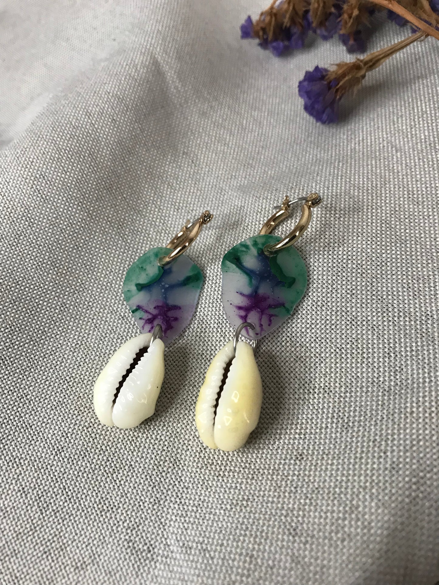 Boucles d'oreilles Ondulée