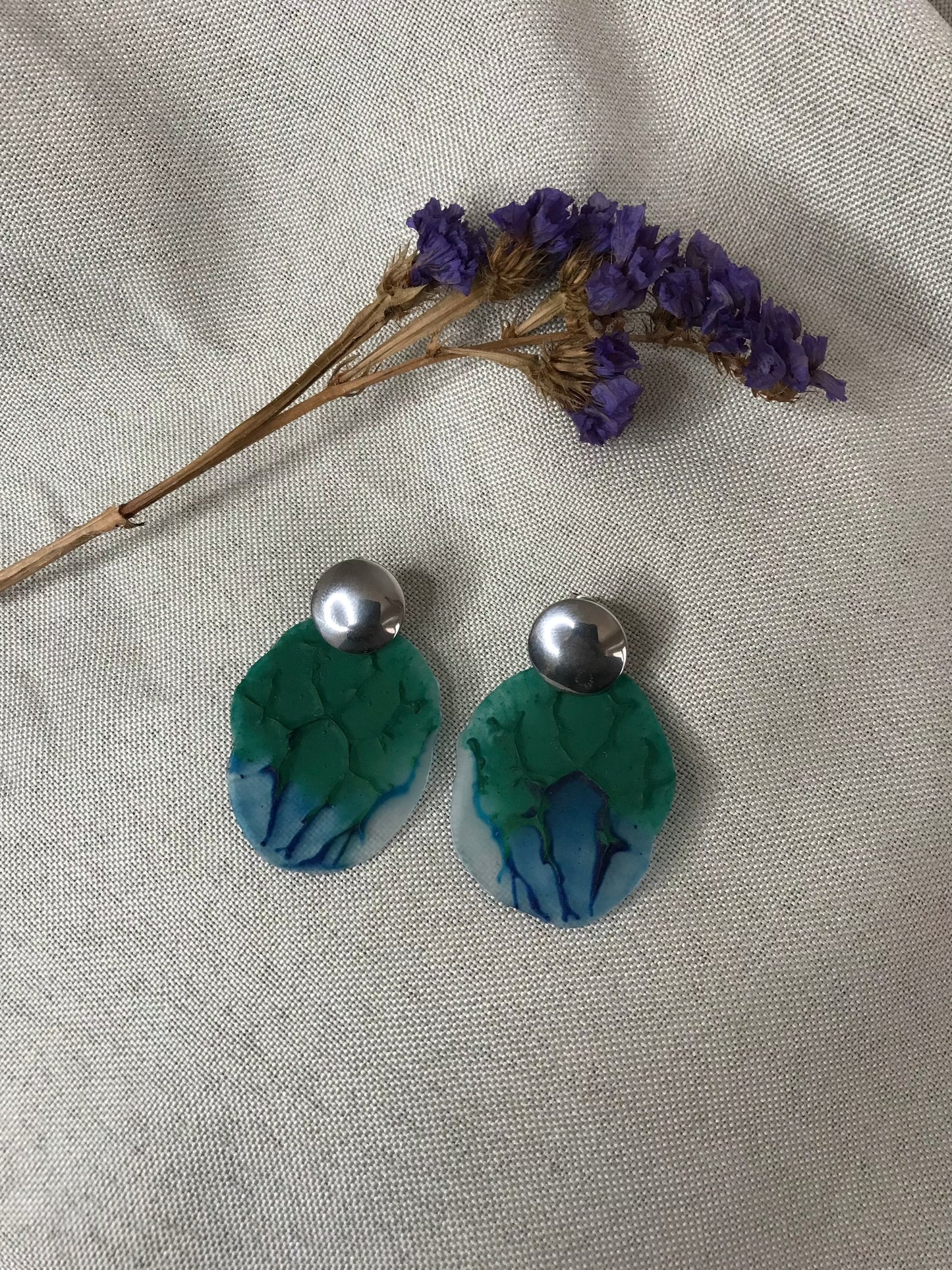 Boucles d'oreilles Océanique