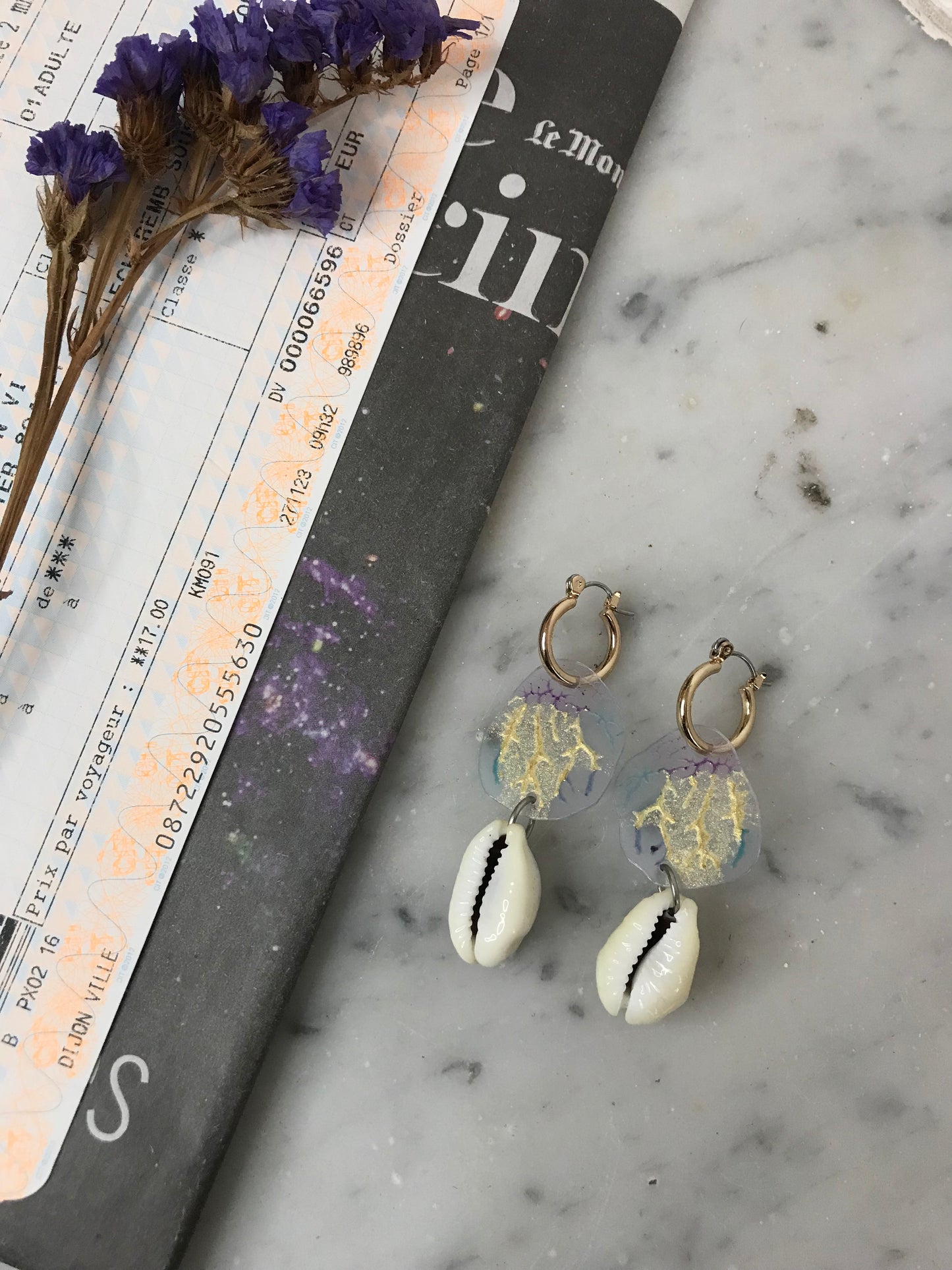 Boucles d'oreilles Sirénia