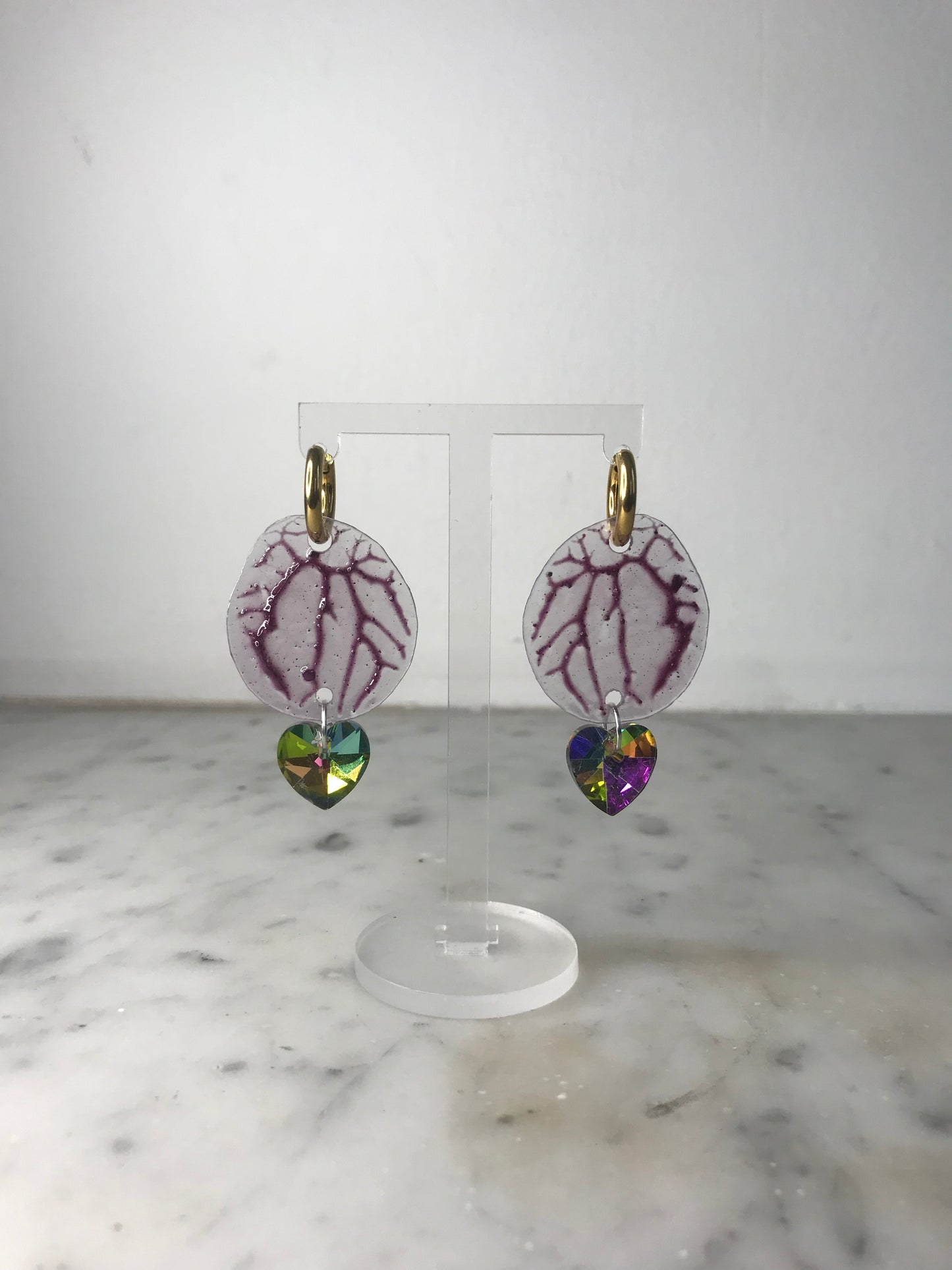 Boucles d'oreilles Amour
