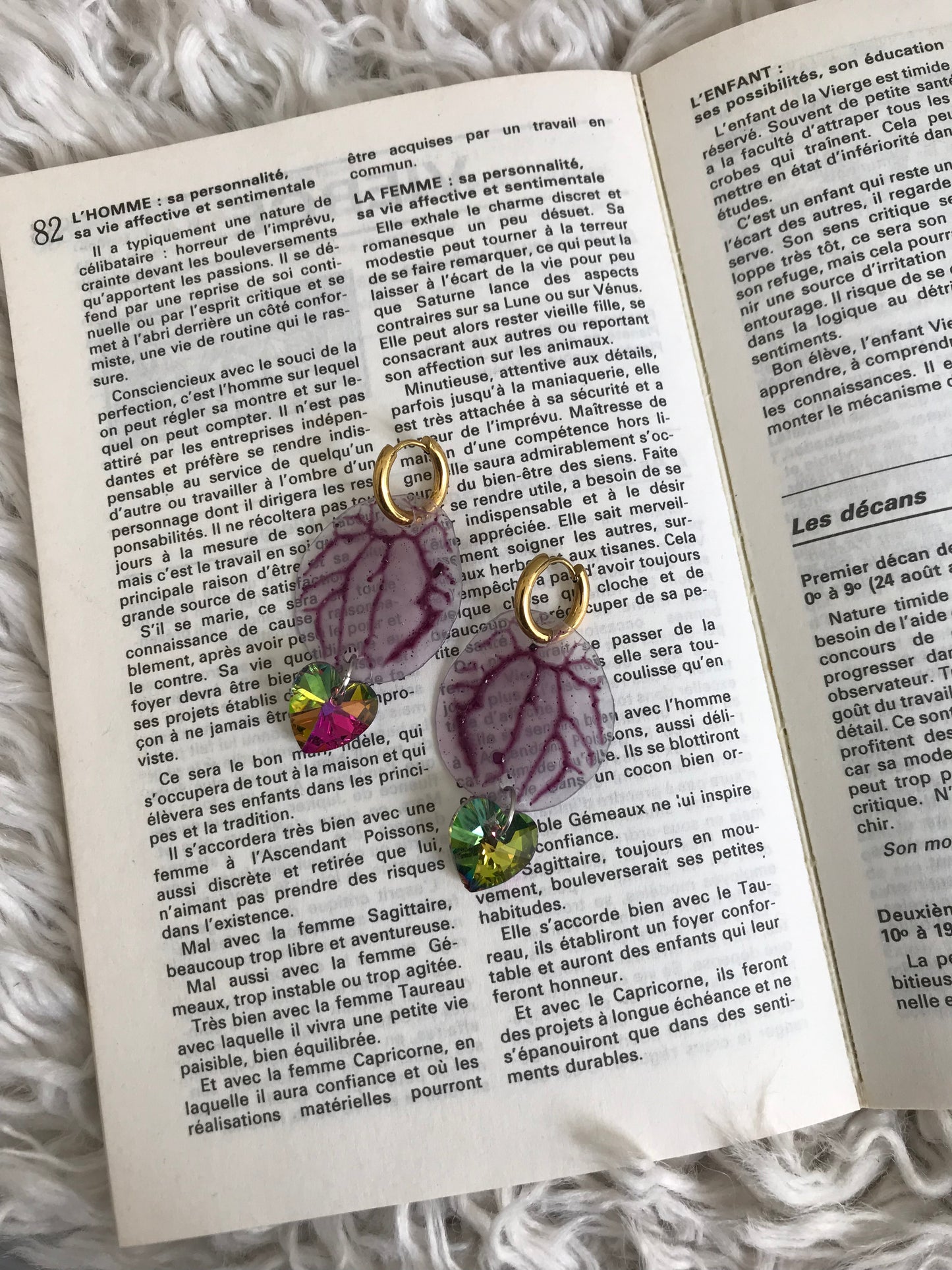 Boucles d'oreilles Amour
