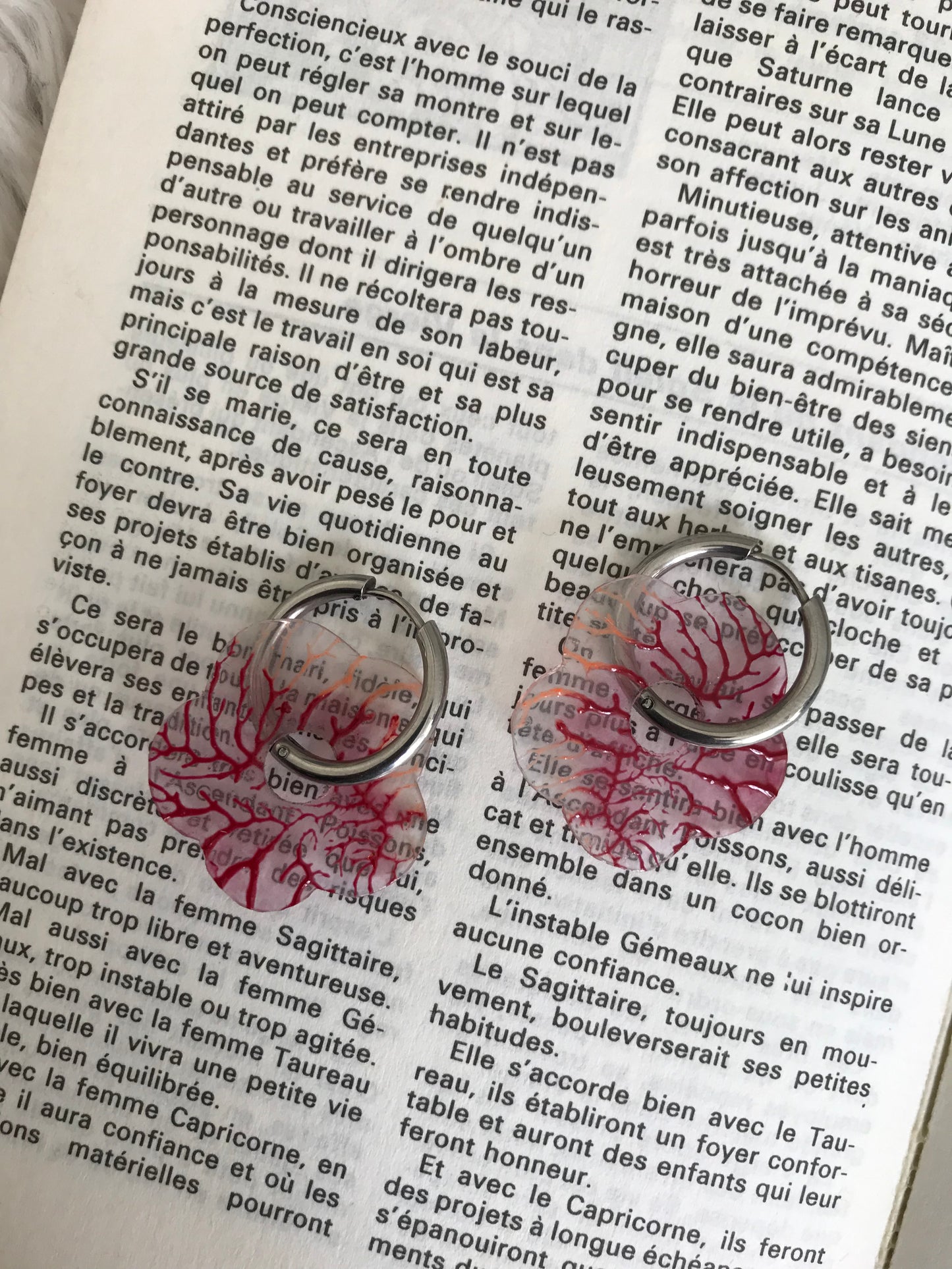 Boucles d'oreilles Pétale