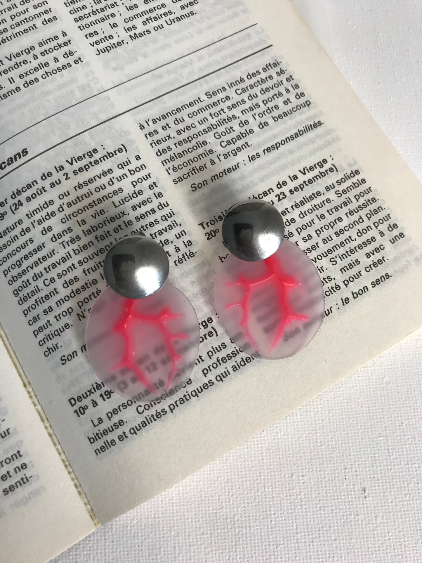 Boucles d'oreilles Médusine