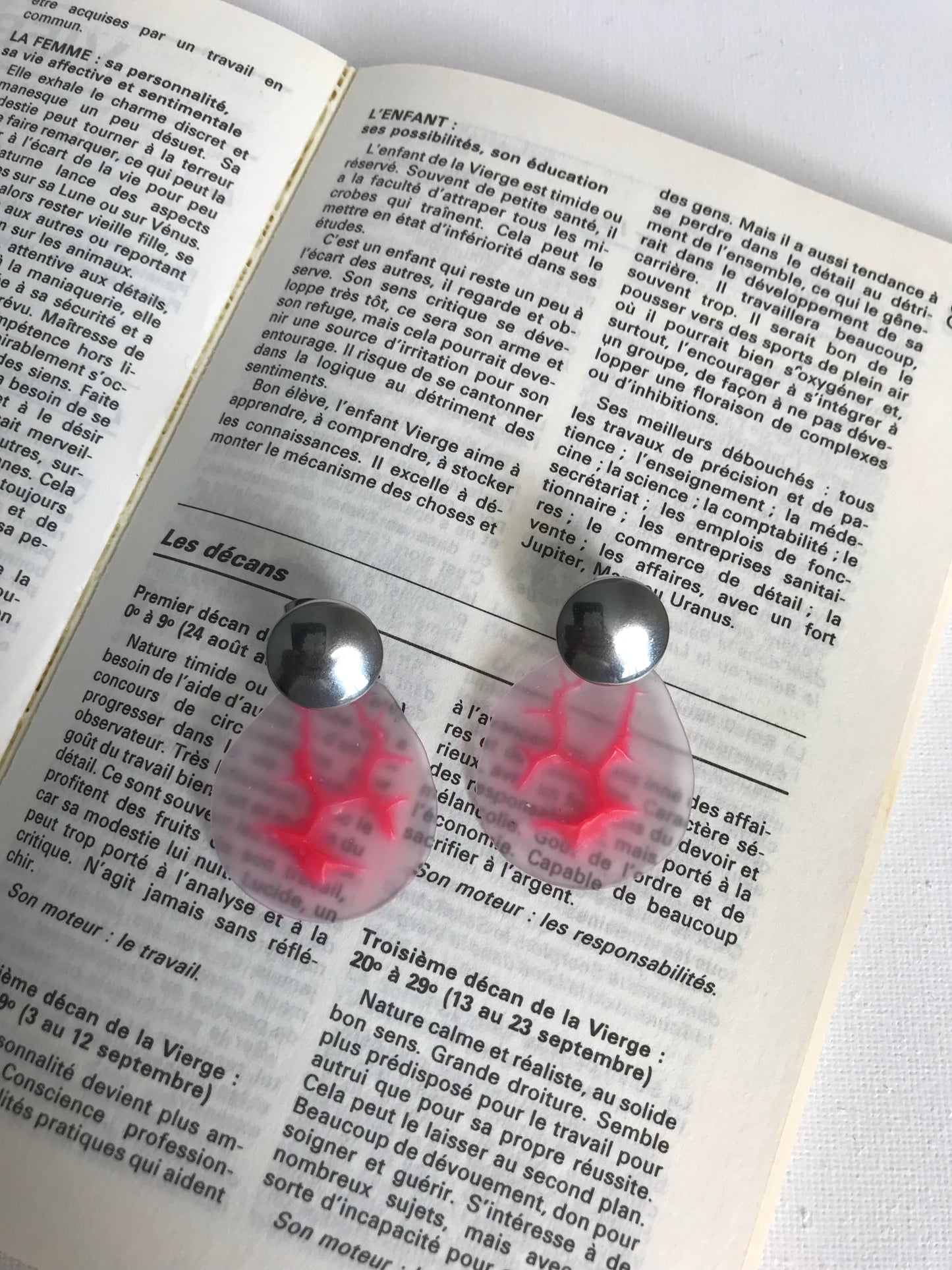 Boucles d'oreilles Médusorée