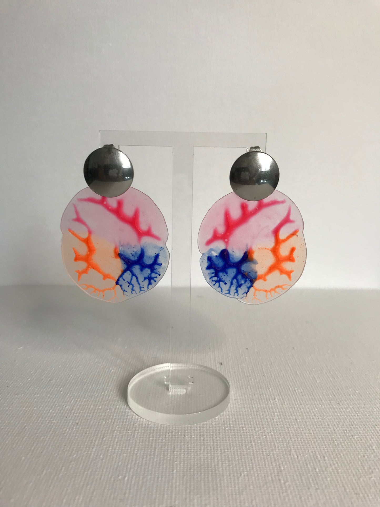 Boucles d'oreilles Corailéa